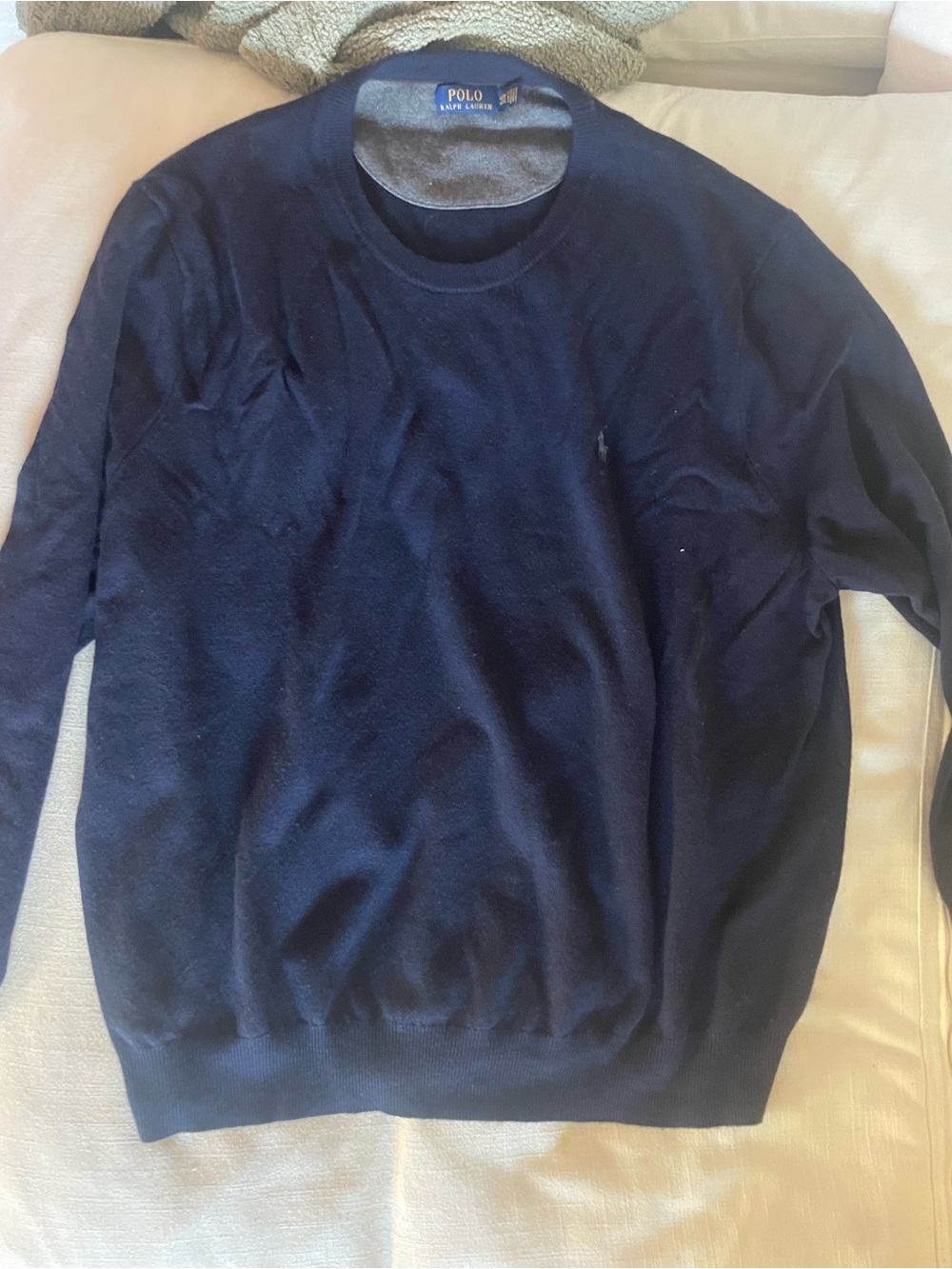 Ralph Lauren Men’s Navy Crewneck Sweater